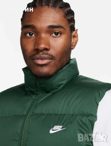 Мъжки елек Nike Puffer Vest Primaloft Water Repellent - размер S/M, снимка 2 - Спортни дрехи, екипи - 50490291