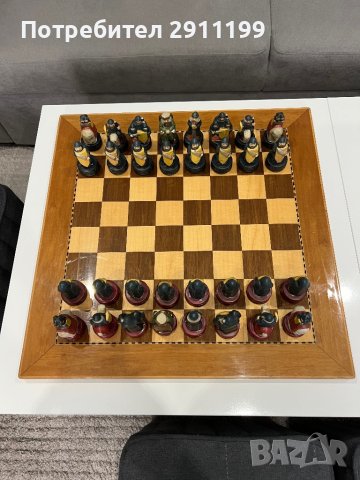 Красив порцеланов шах , снимка 2 - Шах и табла - 39995556