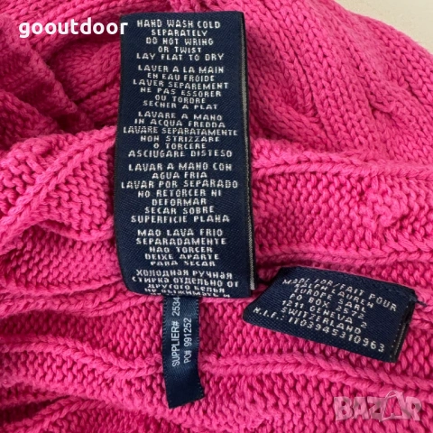 Ralph Lauren Sport Cable-Knit дамски пуловер (L), снимка 6 - Блузи с дълъг ръкав и пуловери - 53422758