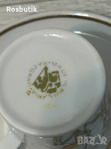 Нов старинен български сервиз за кафе , снимка 4 - Сервизи - 53454833