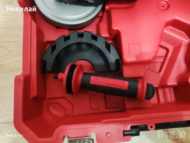 Акумулаторен ъглошлайф Parkside PWSAP 20-Li G7, снимка 3 - Ъглошлайфи - 55909598