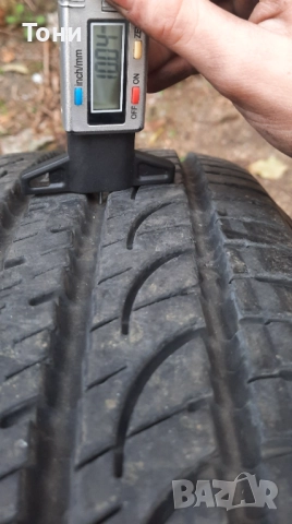 2 броя всесезонни гуми 225 65 17 Yokohama 10mm dot24, снимка 2 - Гуми и джанти - 52508550