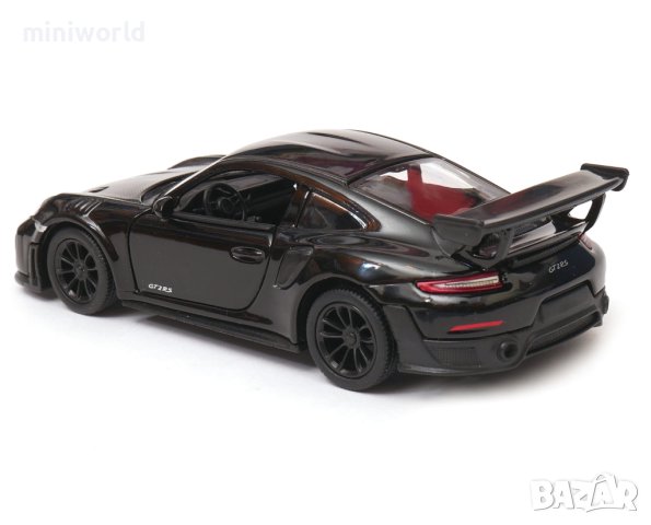 Porsche 911 GT2 RS - мащаб 1:36 на KinSmart моделът е нов в кутийка, снимка 14 - Колекции - 42687511