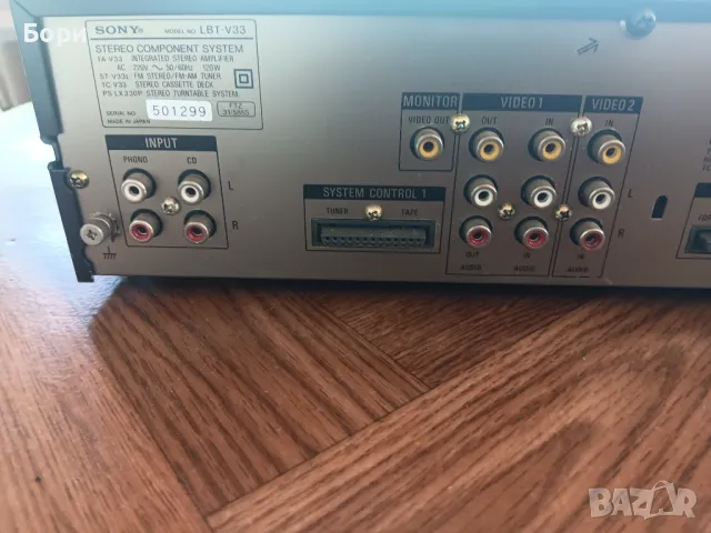 SONY TA V33 усилвател, снимка 7 - Ресийвъри, усилватели, смесителни пултове - 50260403