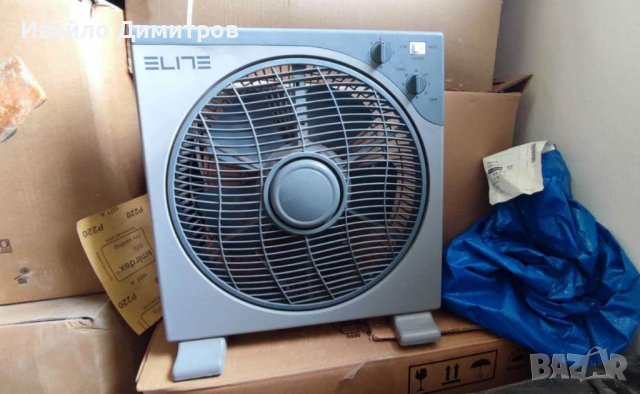 Вентилатор настолен Box ELITE, снимка 1 - Вентилатори - 41373155
