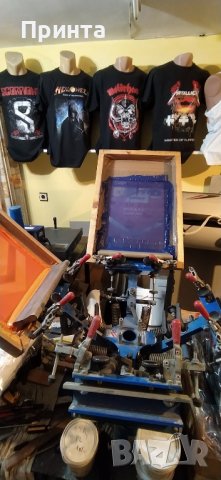 Карусел, машина за ситопечат, снимка 11 - Други машини и части - 41633908