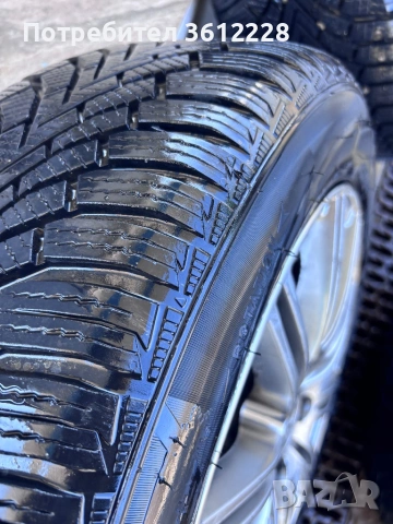 Джанти с чисто нови зимни гуми , снимка 3 - Гуми и джанти - 53711173