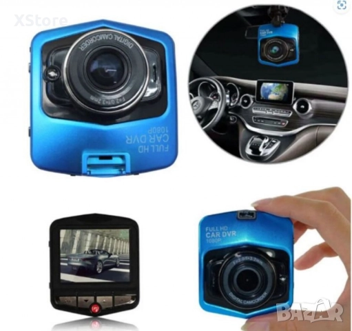 DVR камера за кола с 2.4 инчов екран, Full HD резолюция и 360 градуса въртене, снимка 4 - Аксесоари и консумативи - 52483007