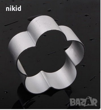 цвете цветче метална форма резец за сладки бисквитки фондан украса, снимка 2 - Форми - 41760407