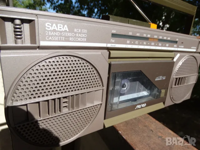 SABA RCR-520 ..., снимка 2 - Радиокасетофони, транзистори - 56337622