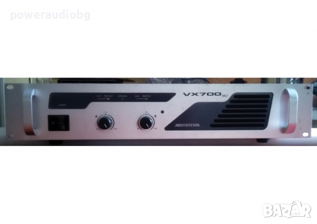Усилвател стъпало JBSystems VX700 - 2 x 380W на 4 Ома