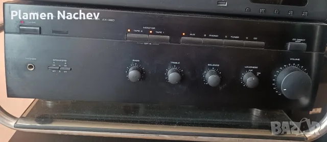 Усилвател Yamaha AX-390, снимка 4 - Ресийвъри, усилватели, смесителни пултове - 55705284