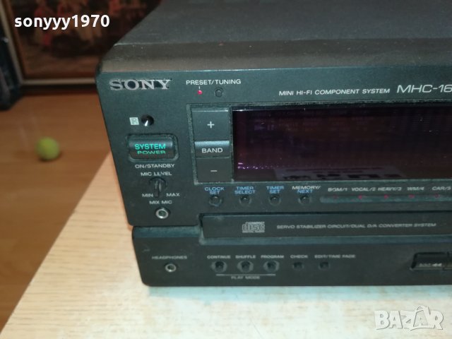 SONY HCD-H1600 JAPAN CD RECEIVER ВНОС GERMANY 0203221221, снимка 4 - Ресийвъри, усилватели, смесителни пултове - 35967263