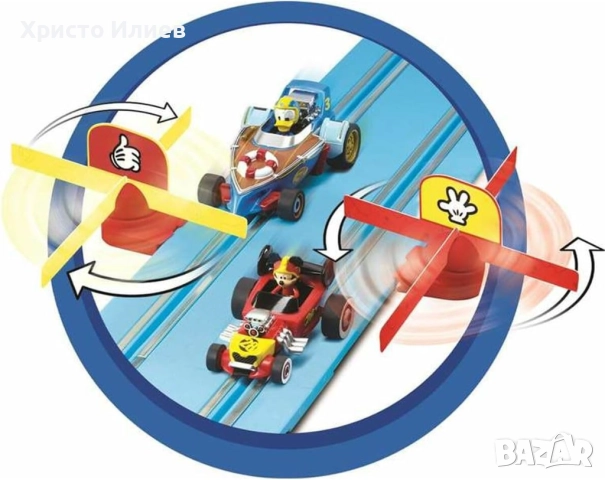 CARRERA FIRST MICKEY MOUSE Електрическа писта Мики и Доналд, снимка 6 - Коли, камиони, мотори, писти - 52606973