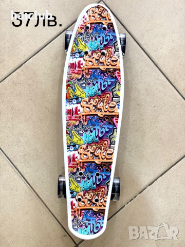 Пениборд с картинка (принт), снимка 9 - Скейтборд, ховърборд, уейвборд - 29497323