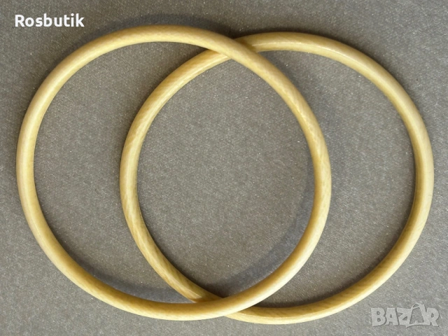 Комплект от две старинни гривни от слонова кост , снимка 3 - Антикварни и старинни предмети - 53424437