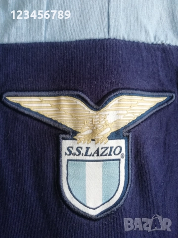 SS Lazio оригинална памучна тениска Лацио размер S Macron , снимка 4 - Тениски - 51516219
