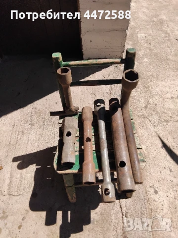 гечни и глухи ключове 50,55,41,46,32,36 и други части и артикули за земеделски машини , снимка 2 - Ключове - 50893853