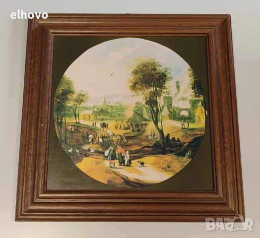 Картина/принт в дървена рамка, пролет#3