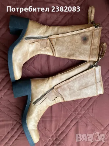 Дамски ботуши естествена кожа , снимка 5 - Дамски ботуши - 48306718