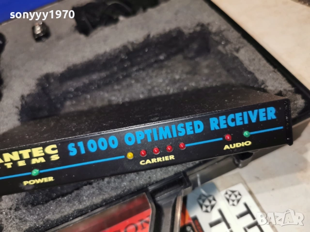 TRANTEC LONDON ENGLAND-ПРИЕМНИК ЗА МИКРОФОН 2402261830, снимка 6 - Микрофони - 53609272