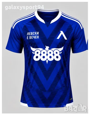 Левски Шампион Нова Футболна Mъжка Тeниска ЛЕВСКИ 8888 LEVSKI SOFIA new season, снимка 3 - Футбол - 55971791