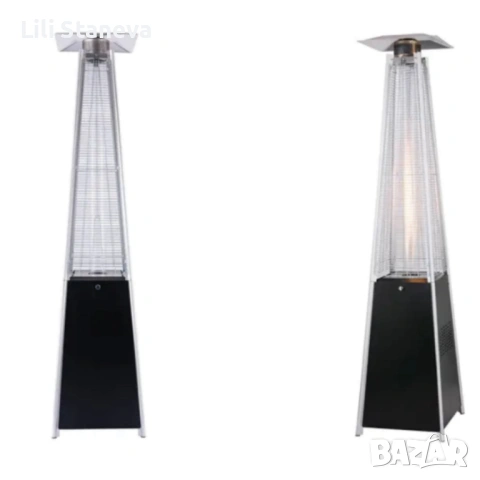 Газов отоплител-чадър 13 kW, 227 см – външен газов отоплител с калъф и защити + маймунка. , снимка 5 - Други - 53280214