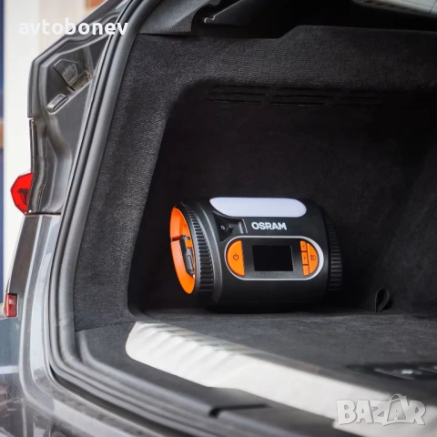 Компресор за гуми с дигитален дисплей OSRAM TYREINFLATE 2120 - 12V, снимка 11 - Аксесоари и консумативи - 53583295