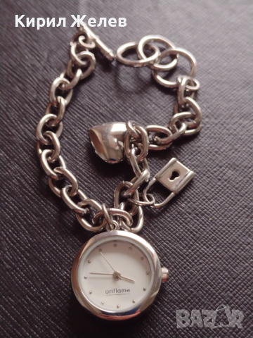 Дамски часовник гривна ОРИФЛЕЙМ много красив стилен дизайн 43403, снимка 4 - Дамски - 44710356