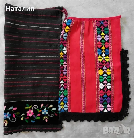Автентични ръчно тъкани престилки 