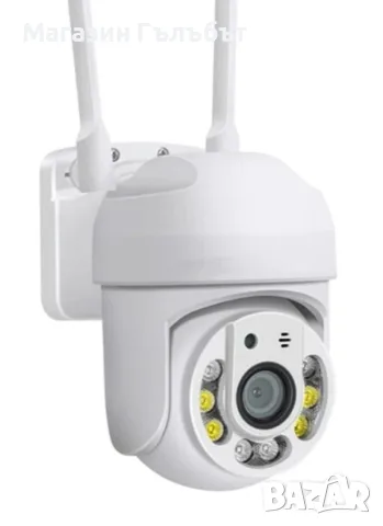 Wi Fi камера 1080P с връзка за PC, IOS, Android и нощен запис /Резолюция: 2MPX; Вграден микрофон
