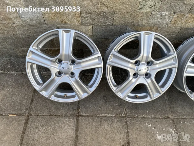 Оригинални джанти  Brock Alloy Wheels RC19-505  Toyota Hyundai Kia 15”, снимка 3 - Гуми и джанти - 55906180