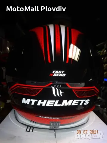 MT Helmets Targo Interact пистова каска различни разцветки, снимка 7 - Аксесоари и консумативи - 49290029