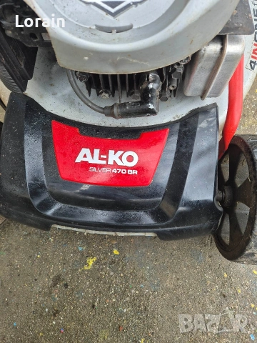 Бензинова косачка"AL-KO" с кош (190cc), снимка 4 - Градинска техника - 53675850