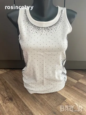 Бял потник с камъни , снимка 3 - Потници - 49652006