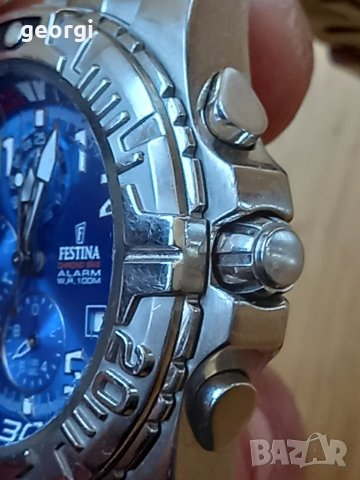 Мъжки часовник Festina Chrono Bike с аларма, снимка 5 - Мъжки - 40895016