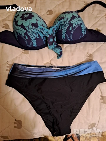 Дамски бански от две части XL - нов, снимка 3 - Бански костюми - 51311417