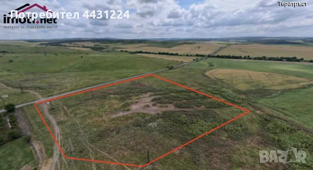 Парцел, 21130 м2; Ямбол област, с.Маломирово