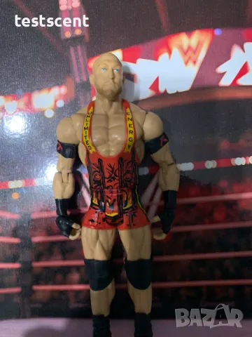 Екшън фигура WWE Mattel Ryback Райбак Feed Me More Red Basic Series figure играчка, снимка 4 - Колекции - 48450620