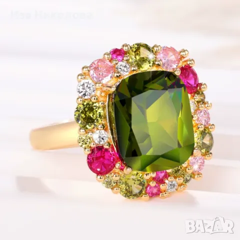 Пръстен със смарагд, снимка 6 - Пръстени - 50112133