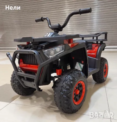 Акумулаторен бъги MINI 4X4 12V,MP3 плейър, с меки гуми и WiFi дистанционно с Кожена седалка, снимка 2 - Електрически играчки - 50269863