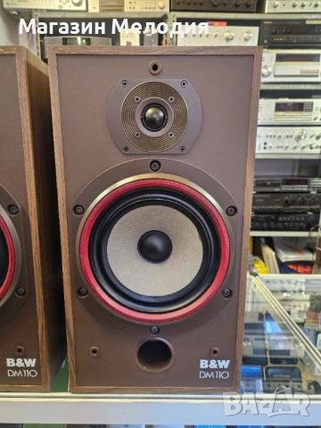 Тонколони B&W DM110 Digital Monitor – Легендарен звук, Made in England, снимка 7 - Тонколони - 53828227