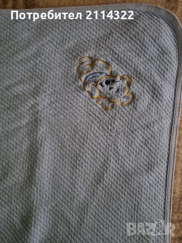 Бебешко одеало 70х80см - 2бр, снимка 2 - Спално бельо и завивки - 41571163