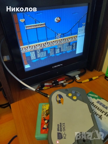 Продавам конзола Micro Genius IQ-901, снимка 5 - Други игри и конзоли - 53412177