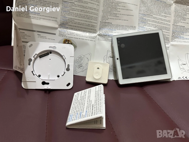 Контролен панел Shelly wall Display and BLU H&T за умен дом ЧИСТО НОВ, снимка 2 - Друга електроника - 52840448