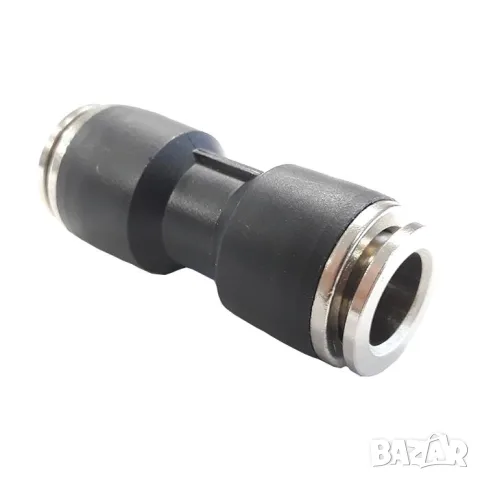Черна права бърза връзка 12 mm, снимка 2 - Аксесоари и консумативи - 55867536