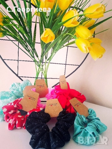 Аксесоар за коса - ръчна изработка, снимка 11 - Аксесоари за коса - 51633458