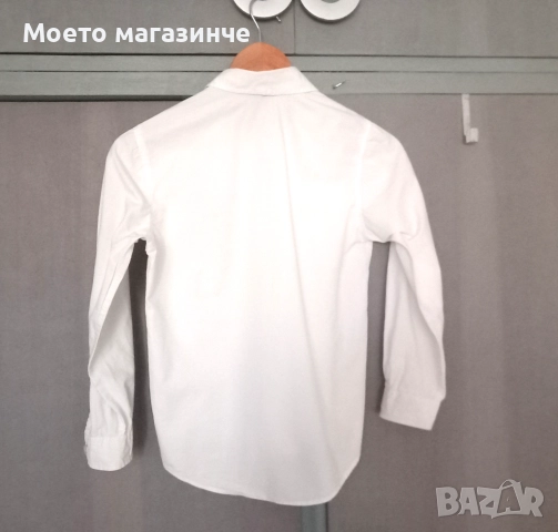 Бяла риза LC Waikiki, размер 128–134 см (8–9 г.), снимка 2 - Детски ризи - 52151923