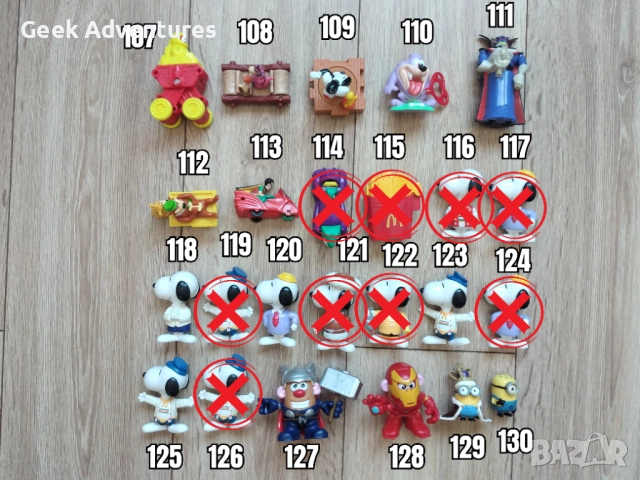 McDonalds Toys Обява 2/2 Макдоналдс Играчки от 90те Винтидж Колекционерски, снимка 5 - Колекции - 52238323