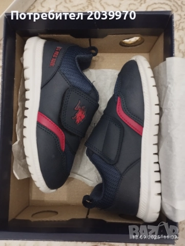 Маратонки U.S.Polo, снимка 9 - Детски маратонки - 51705597